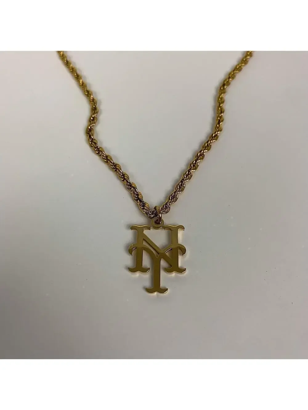 Y2K Gold Stainless Steel Steel Chain Necklace